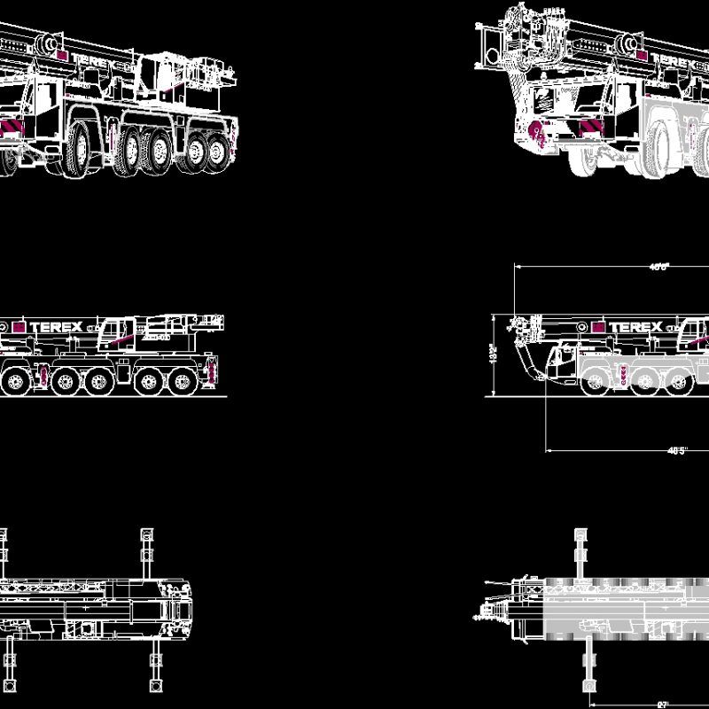 Crane Demag Ac 140 DWG Plan for AutoCAD • Designs CAD