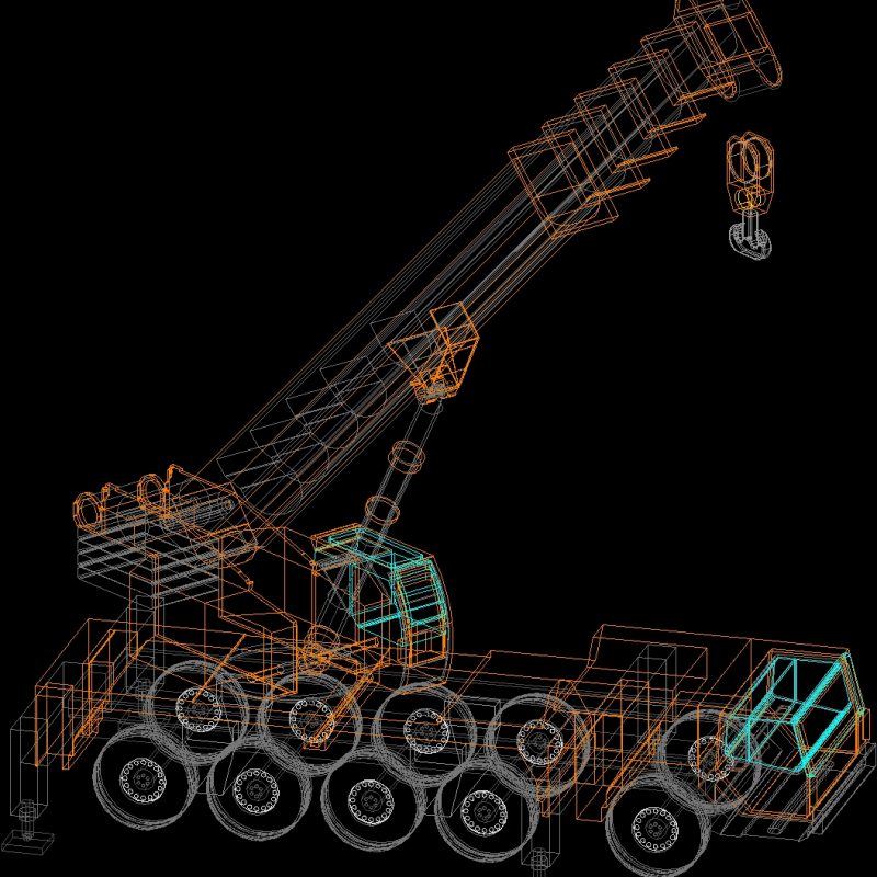 Crane Dwg Block For Autocad Designs Cad