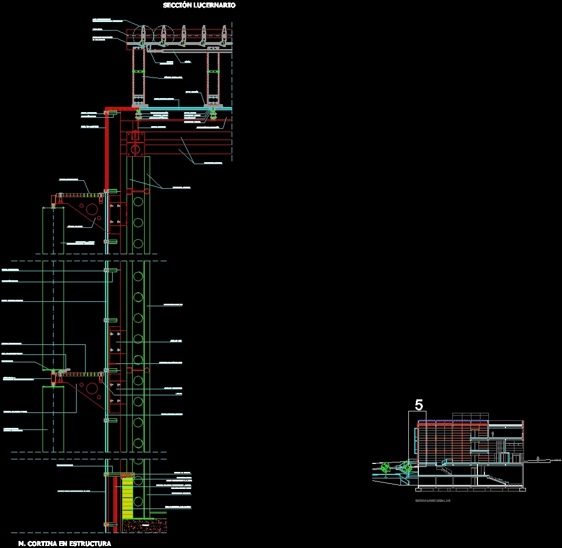 Curtain Wall Details DWG Detail for AutoCAD • Designs CAD