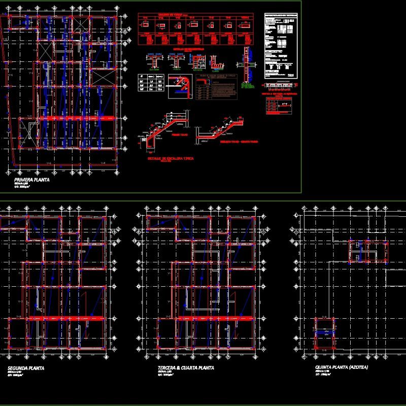 Departments Housing Project Dwg Full Project For Autocad • Designs Cad