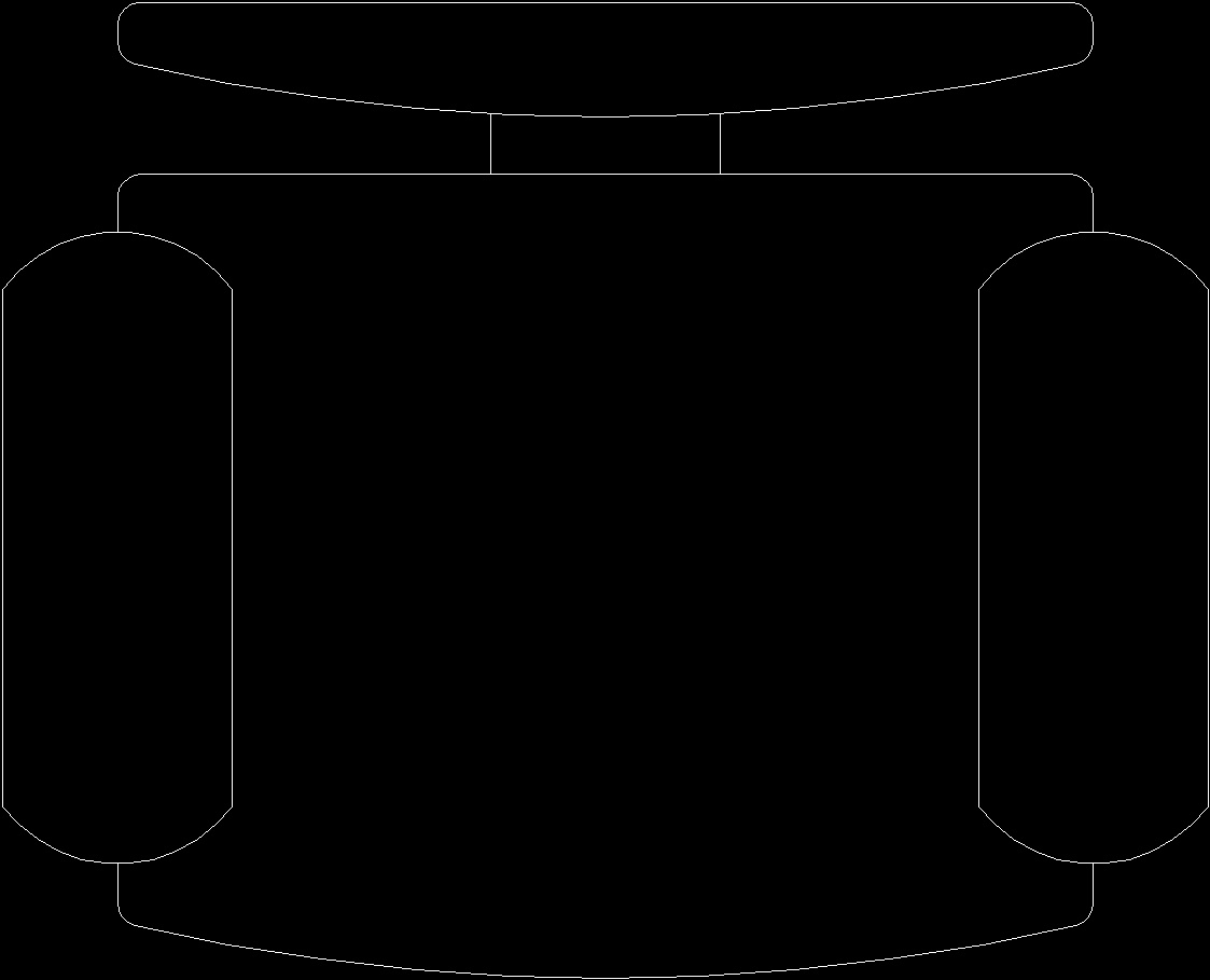 Desk Chair 2D DWG Block for AutoCAD • Designs CAD