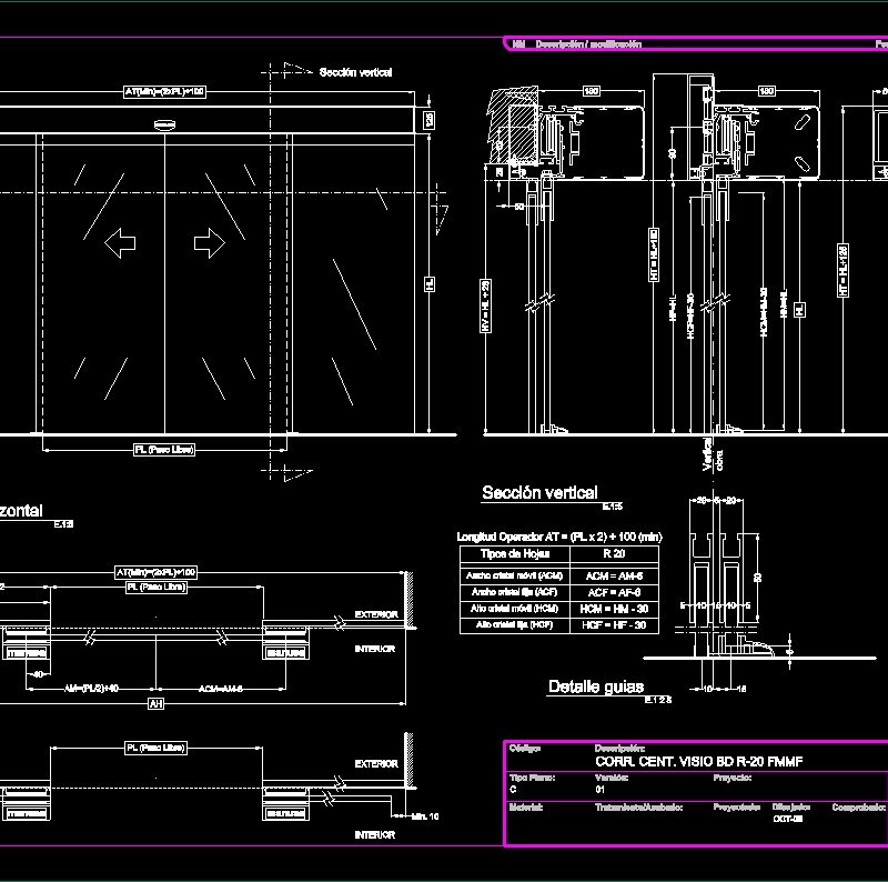 Details Curtin Wall Glass Facade Dwg Detail For Autocad • Designs Cad
