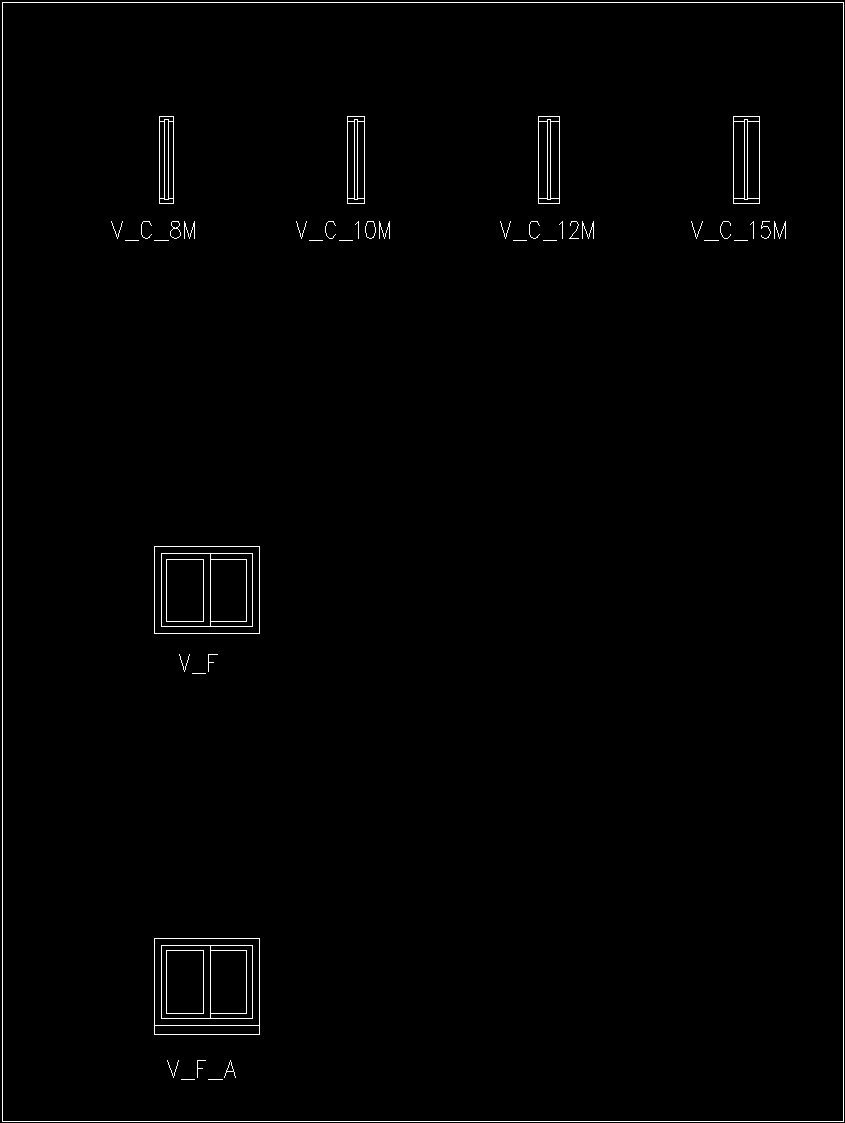 Dinamic Windows DWG Block for AutoCAD • Designs CAD