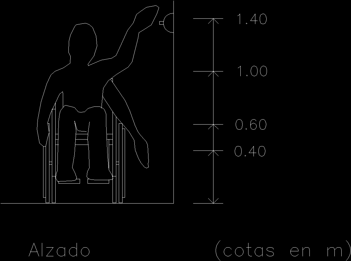 Wheelchair Symbol Cad Block