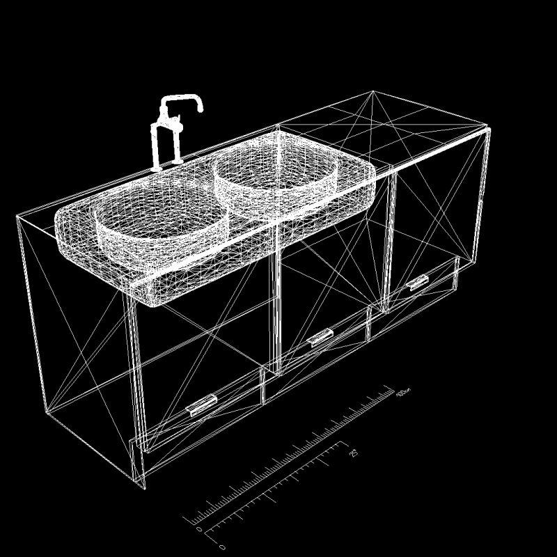Dishwasher Freestanding 3D DWG Model for AutoCAD • Designs CAD