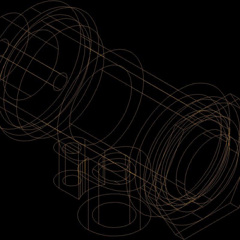 Electric Actuator Solenoid DWG Block for AutoCAD • Designs CAD