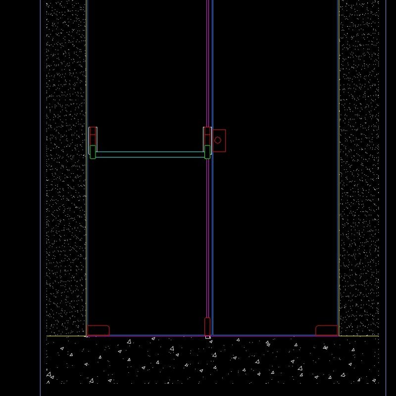 Emergency Exit DWG Block for AutoCAD • Designs CAD