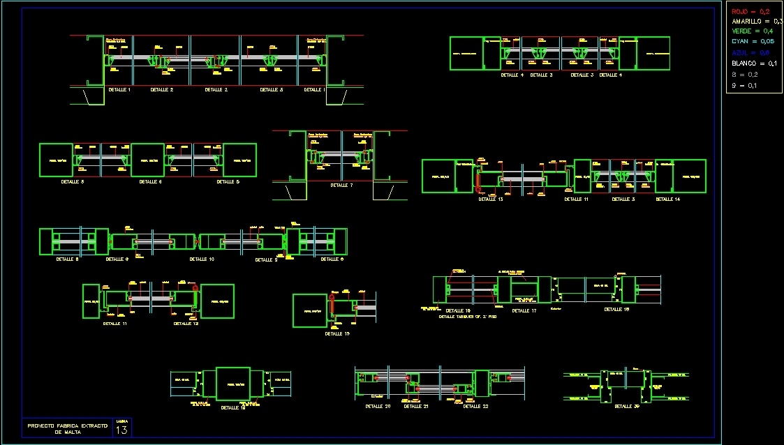 Factory For The Making Of Malt Extract DWG Detail for AutoCAD • Designs CAD