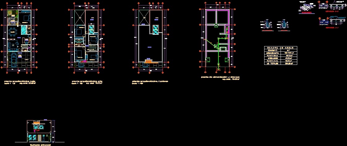 Family DWG Plan for AutoCAD • Designs CAD