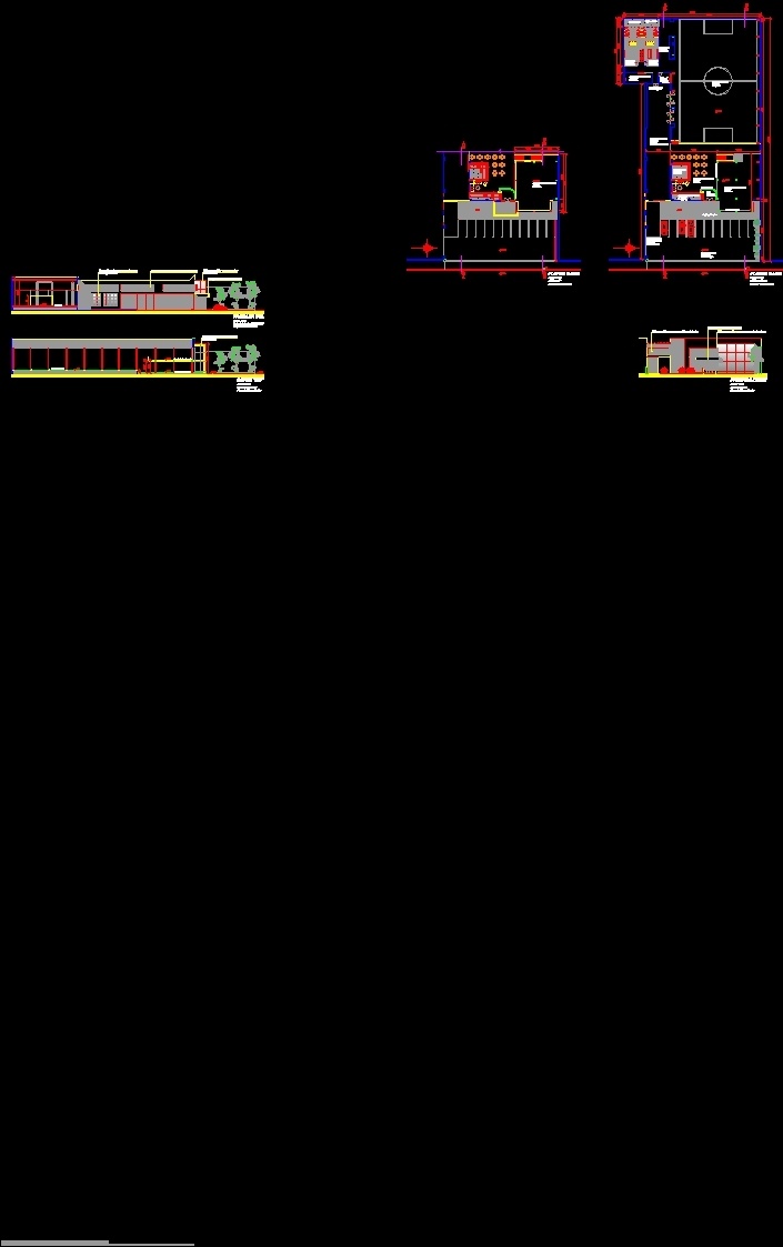 Fitness Center Gymn DWG Full Project for AutoCAD • Designs CAD