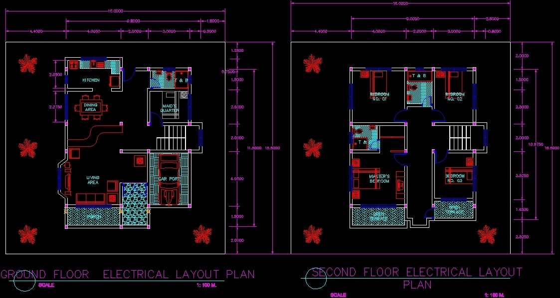 Populer Plan Dwg, Denah Cafe