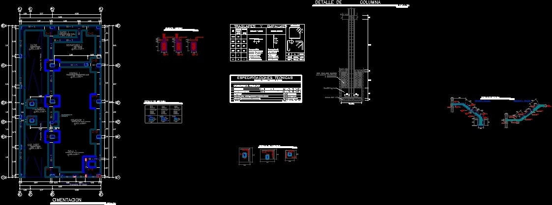 Foundation Structures DWG Detail for AutoCAD • Designs CAD