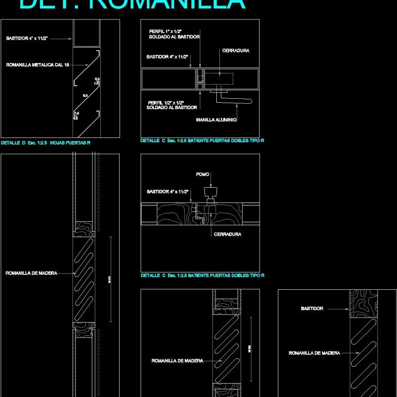 Frames DWG Detail for AutoCAD • Designs CAD