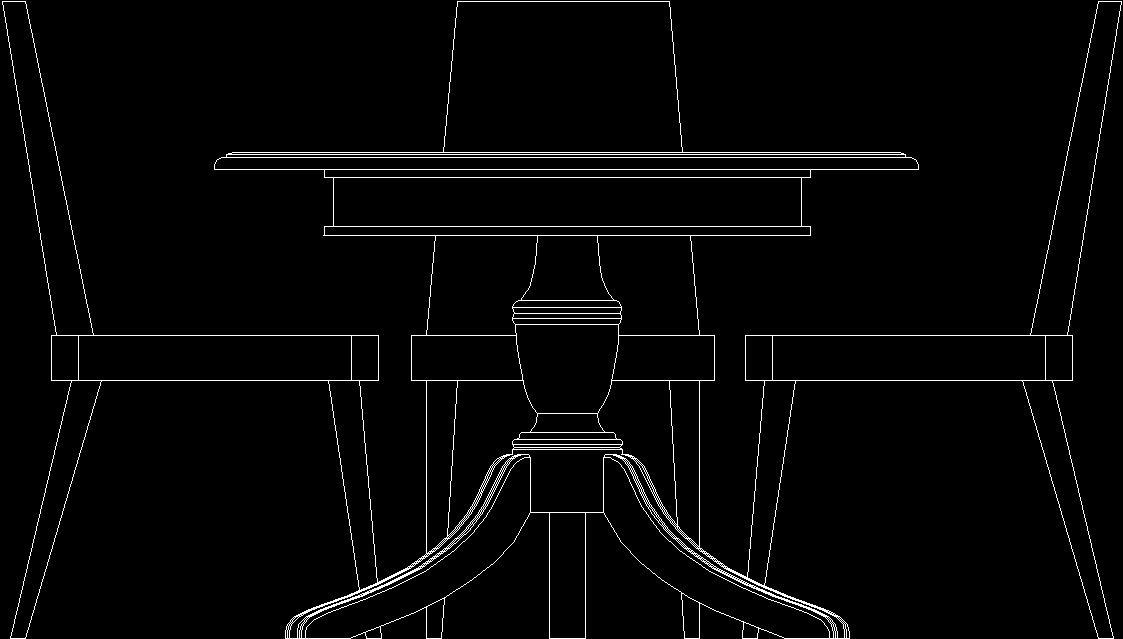 Стулья dwg