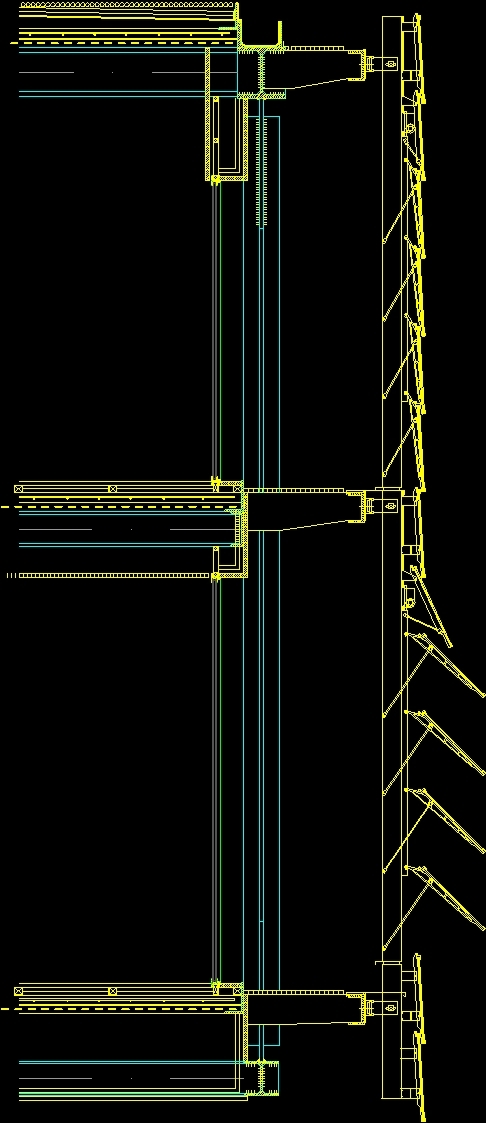 Glass Slat - Sunshade DWG Block for AutoCAD • Designs CAD