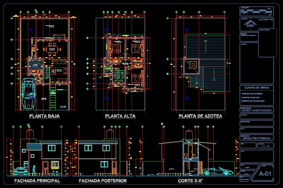 Guest House Guest House DWG Block for AutoCAD  Designs CAD