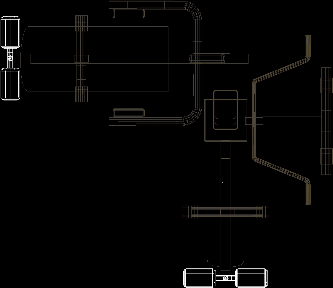 Gym Equipment Weights 3D DWG Model for AutoCAD • Designs CAD
