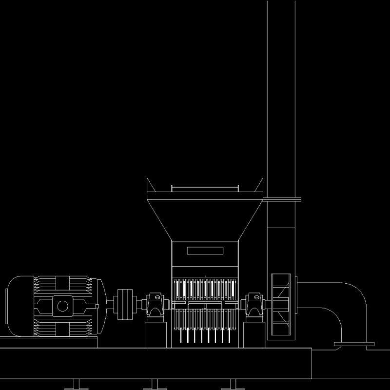 Hammer Mill DWG Block for AutoCAD • Designs CAD
