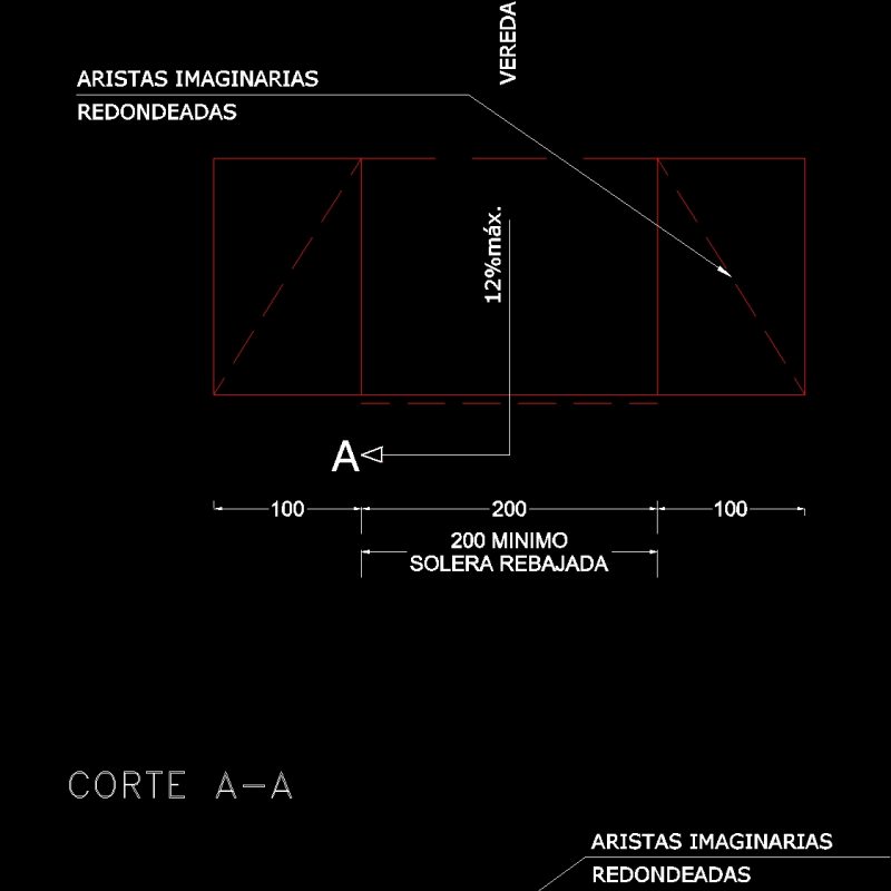 Handicapped Access Detail DWG Detail for AutoCAD • Designs CAD