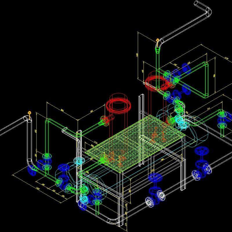 Heat Exchanger DWG Block for AutoCAD • Designs CAD