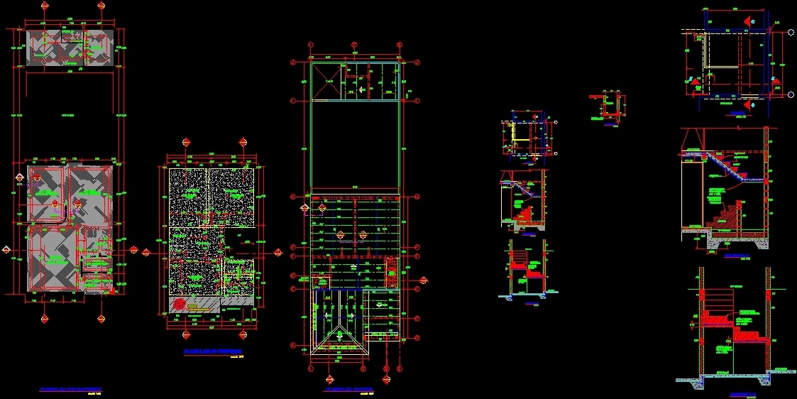 House - Structural Details Dwg Section For Autocad • Designs Cad