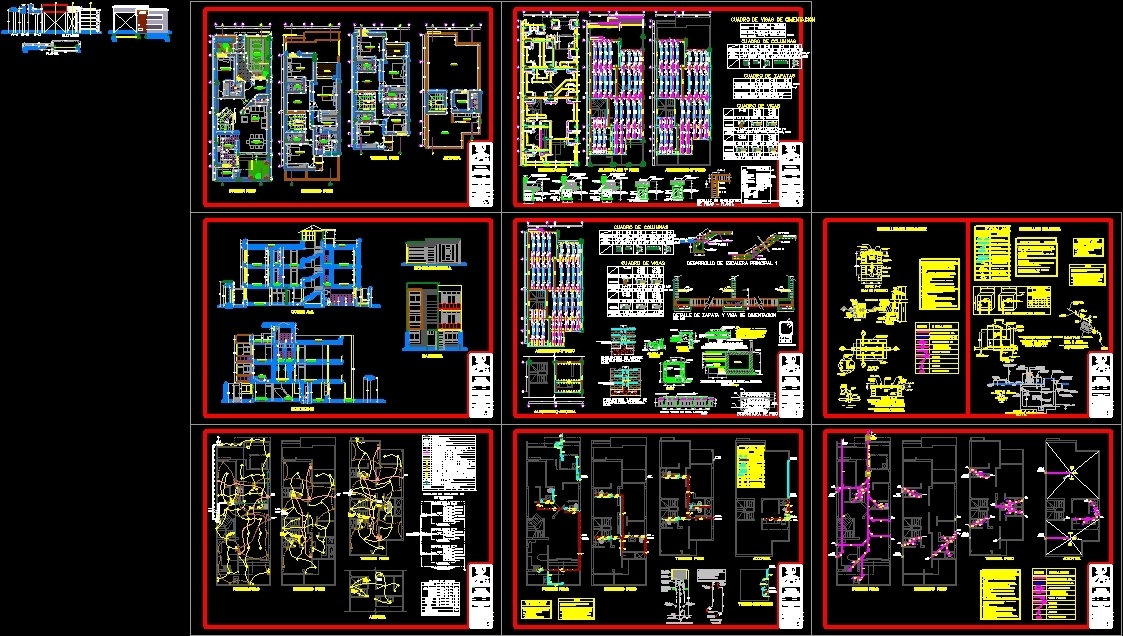 House 8 X 20 DWG Detail for AutoCAD • Designs CAD