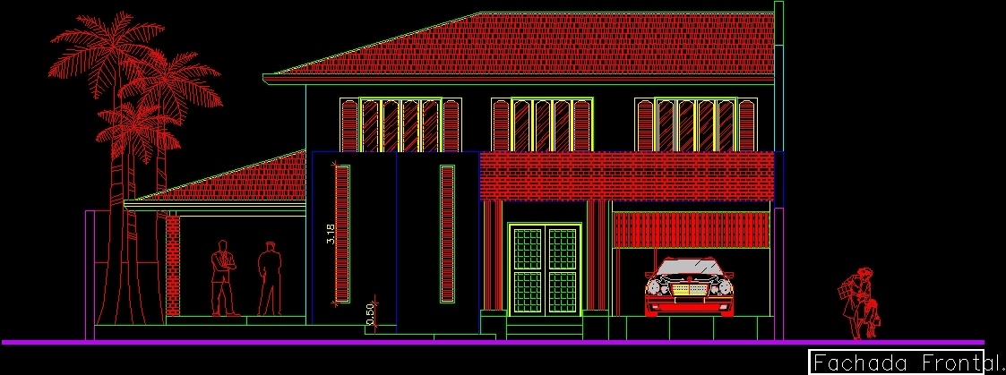 House DWG Detail for AutoCAD • Designs CAD