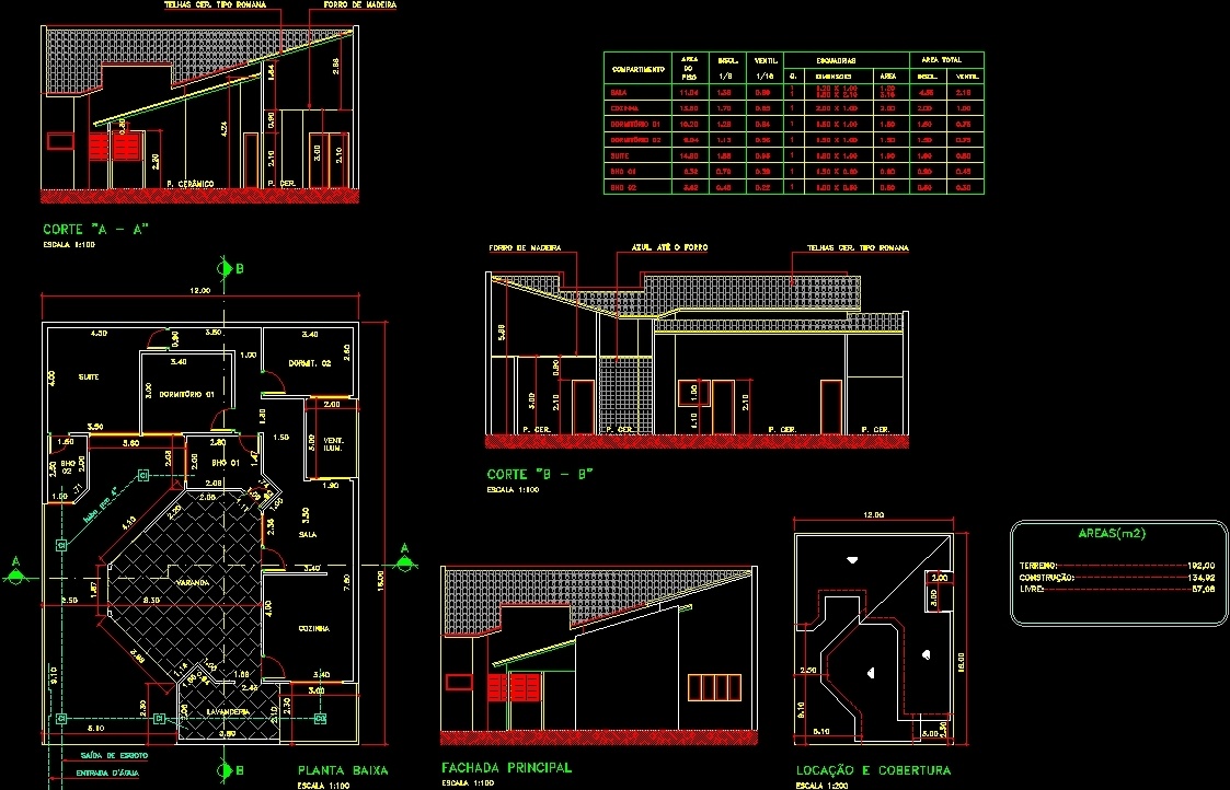 House DWG Section for AutoCAD • Designs CAD