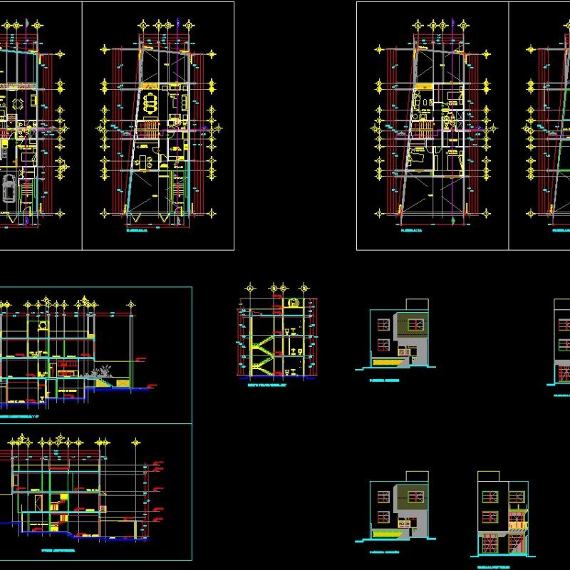 House Room Polanco DWG Section for AutoCAD • Designs CAD