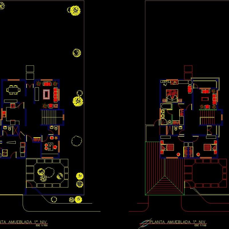 Houses DWG Block For AutoCAD • Designs CAD