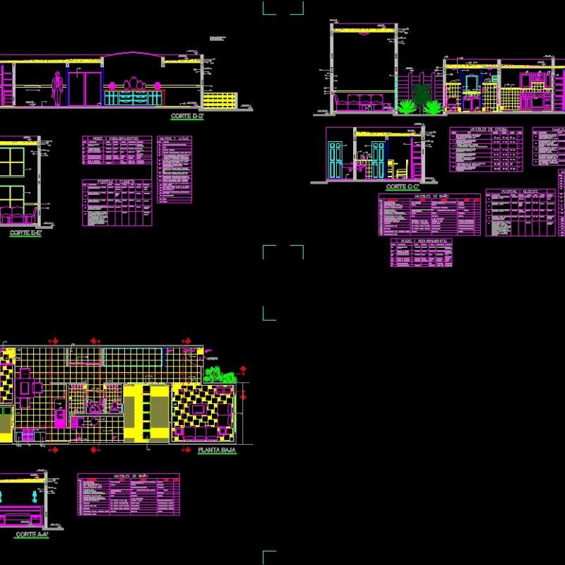 Houses DWG Plan for AutoCAD • Designs CAD