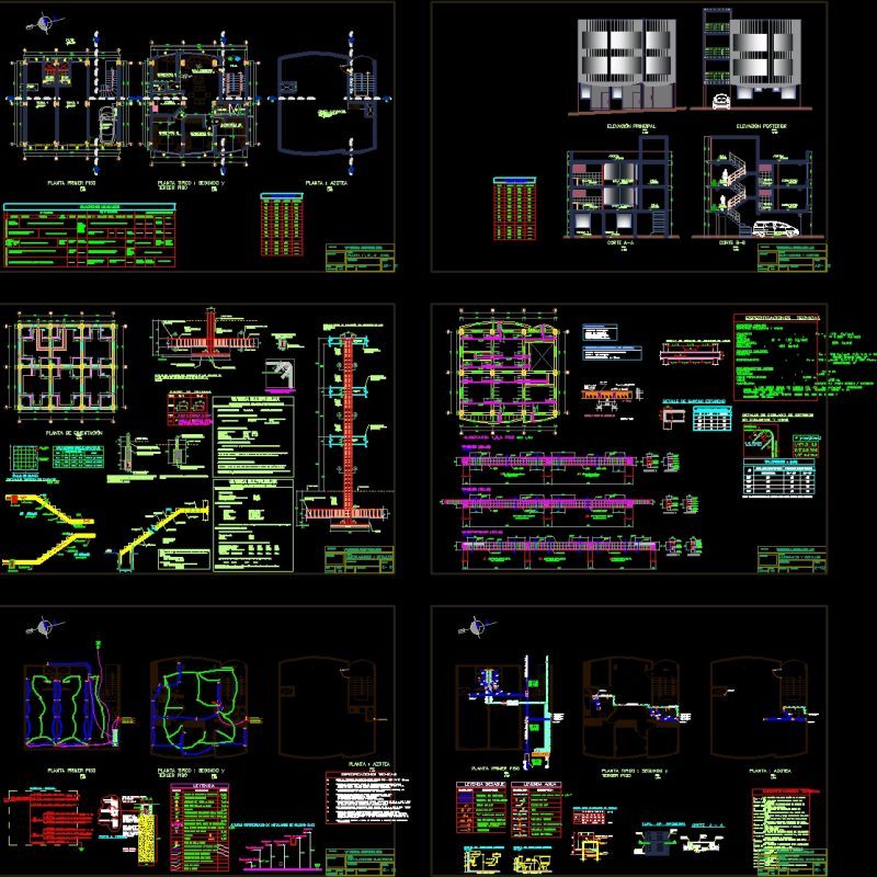 Housing DWG Full Project for AutoCAD • Designs CAD