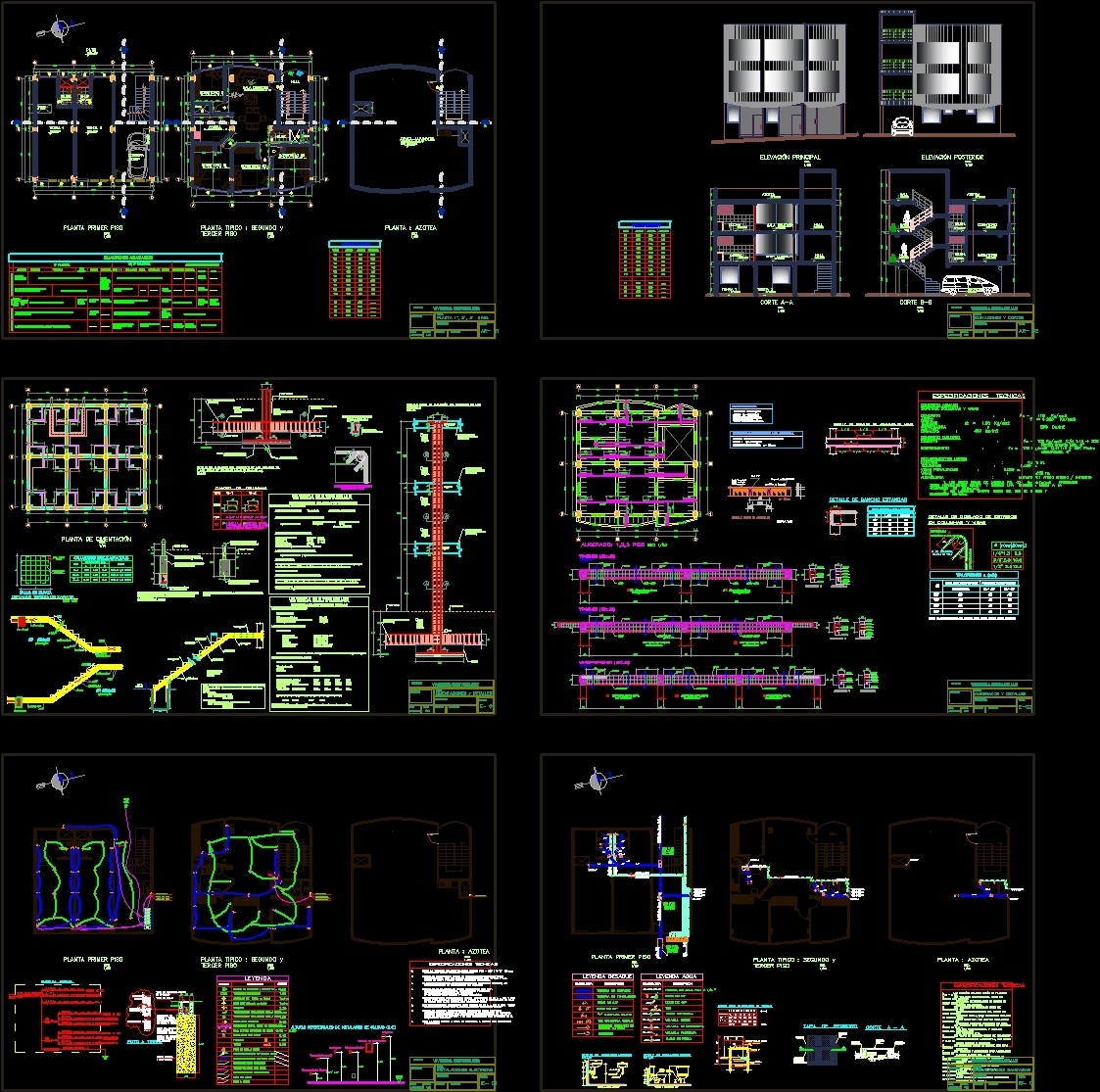 Housing DWG Full Project for AutoCAD • Designs CAD