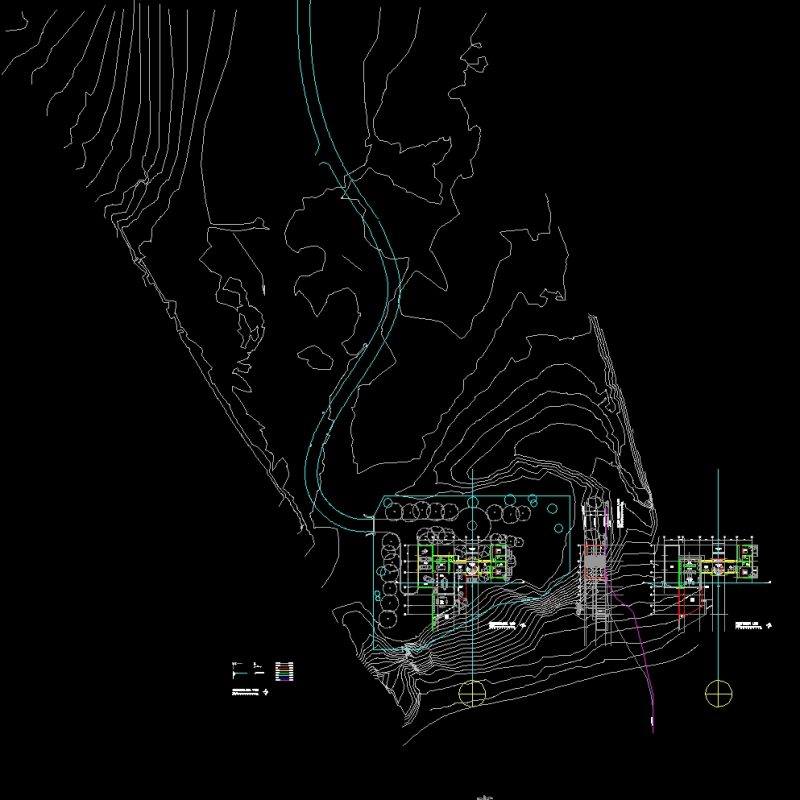 Housing On Sloping Ground DWG Block for AutoCAD • Designs CAD