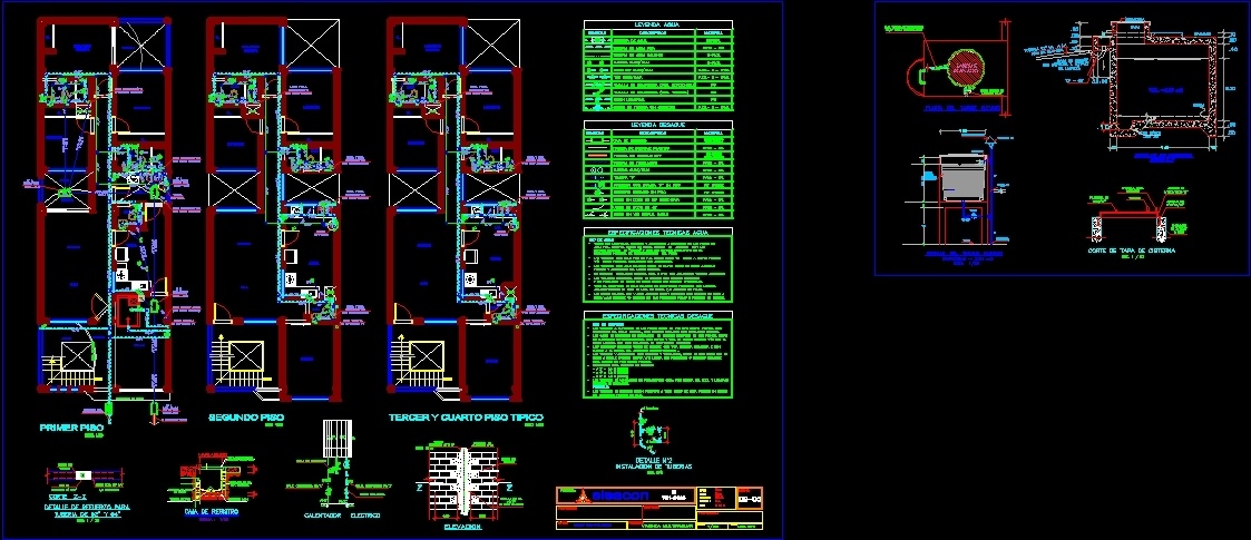 Housing Project DWG Full Project for AutoCAD • Designs CAD