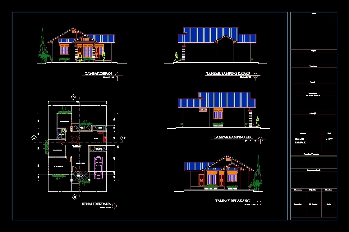 Dwg проект отопления