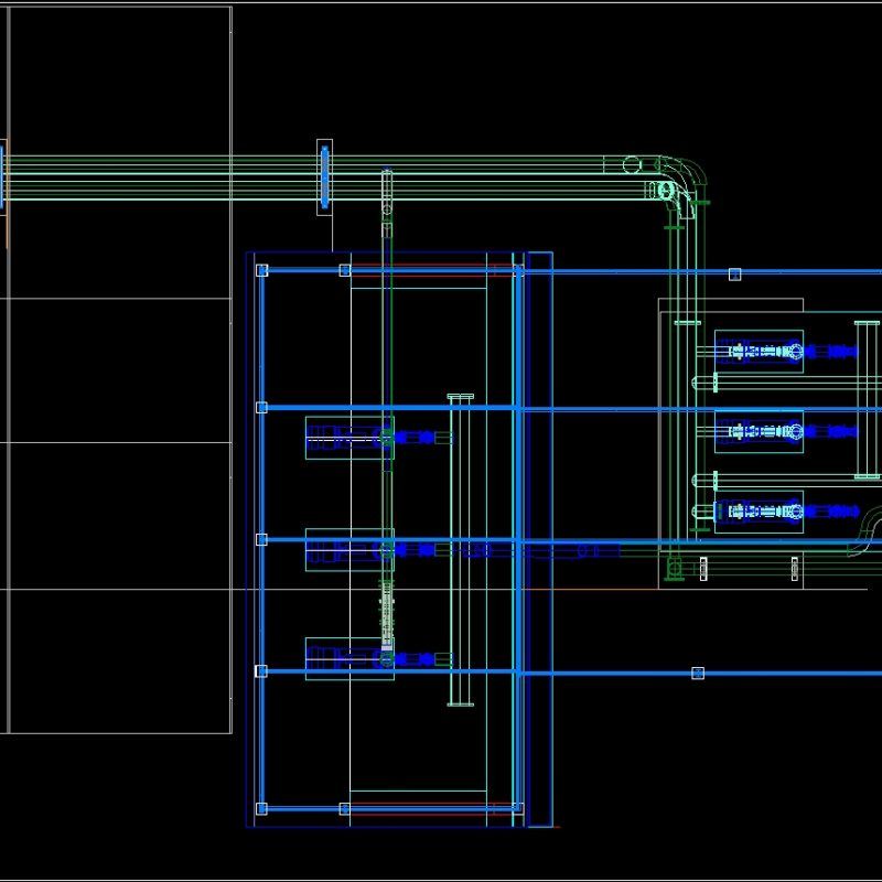 Industrial Pumping Station DWG Block for AutoCAD • Designs CAD