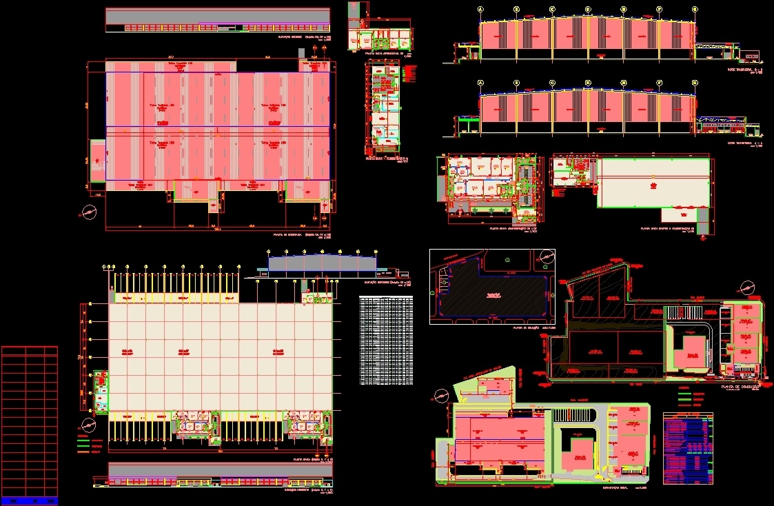 Industrial Work Space DWG Block For AutoCAD • Designs CAD