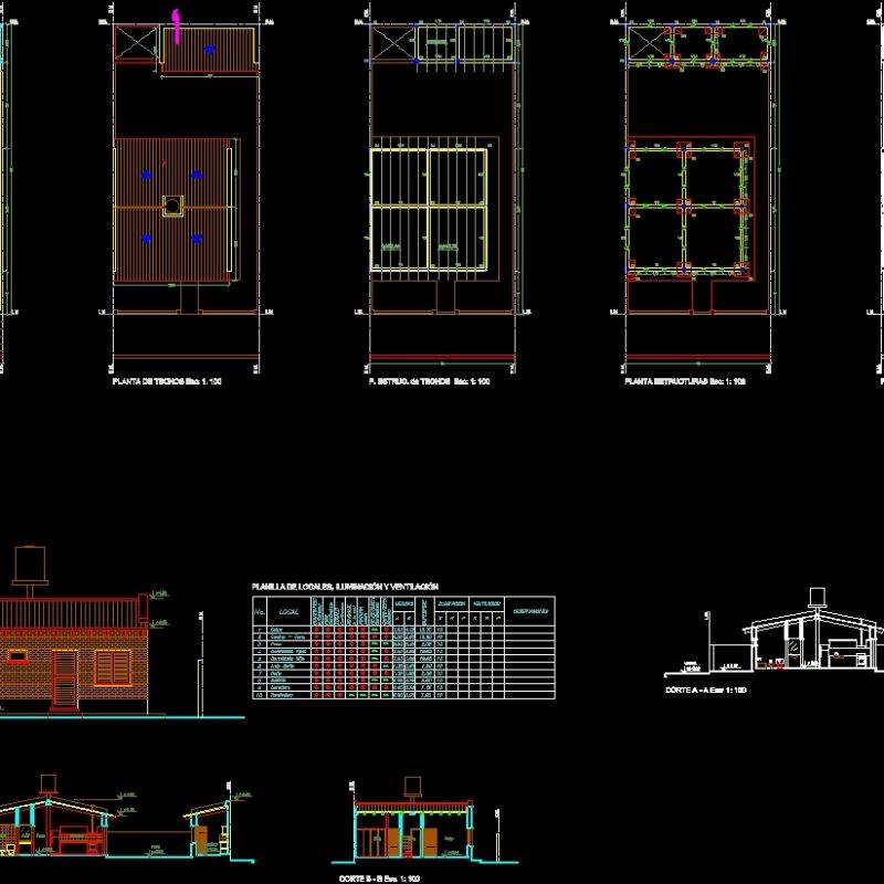 Interesting Social Housing DWG Section for AutoCAD • Designs CAD