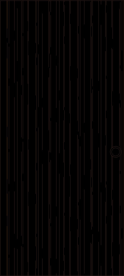 Interior Door Flush Wooden Door DWG Block for AutoCAD • Designs CAD