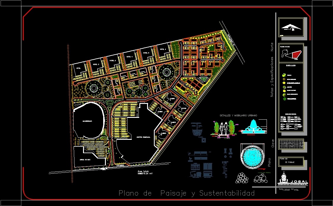 Landscape Plan DWG Plan for AutoCAD • Designs CAD