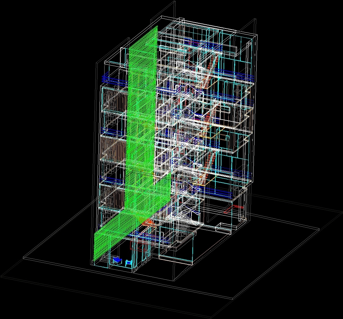 Lofts Building 3D DWG Model for AutoCAD • Designs CAD