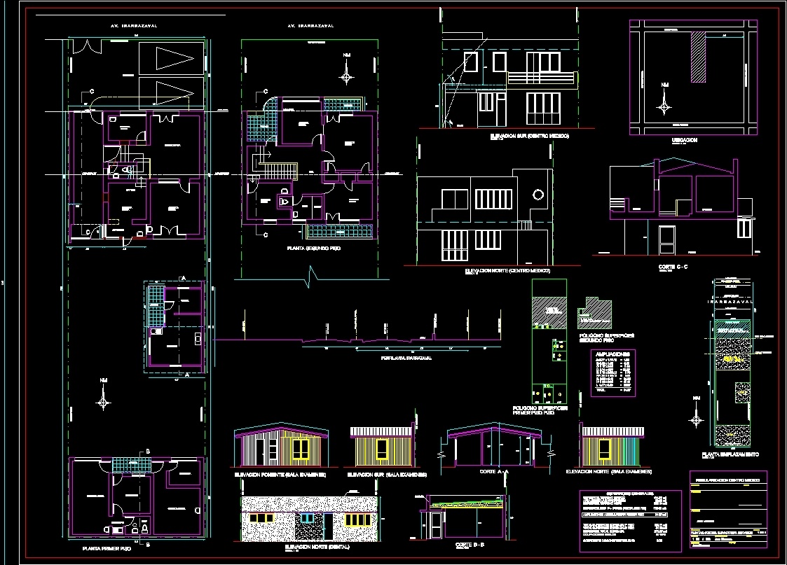 Dwg проект поликлиники