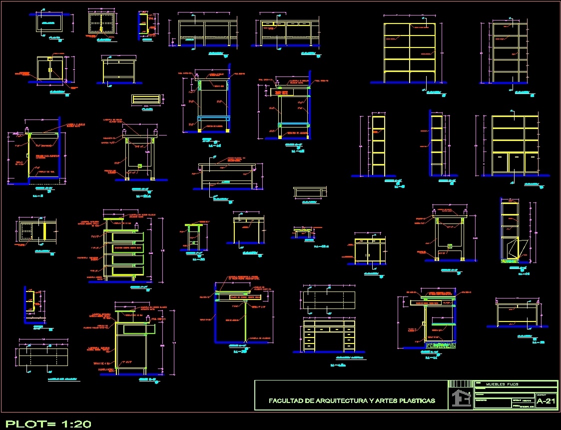 Metallic Carpentry DWG Detail for AutoCAD • Designs CAD