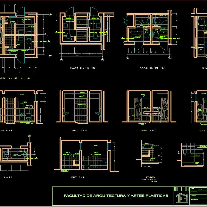 Metallic Carpentry DWG Detail for AutoCAD • Designs CAD