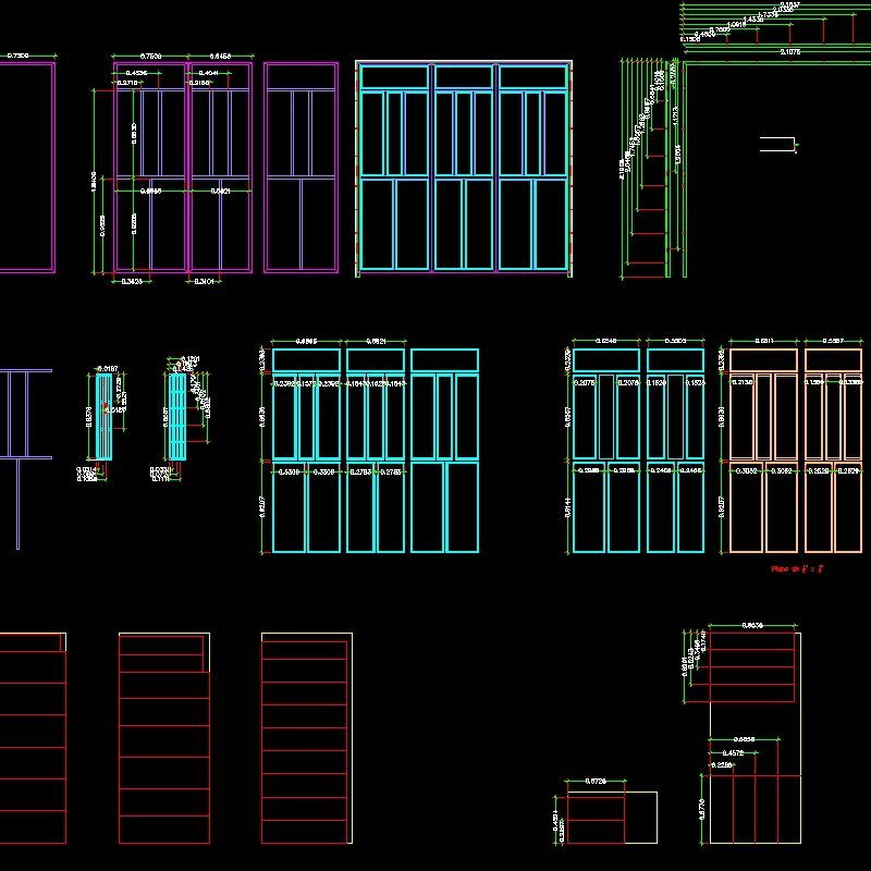 Metallic Gate DWG Detail for AutoCAD • Designs CAD