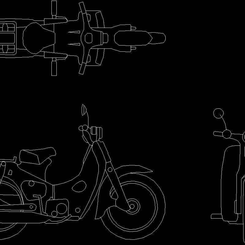 Motorbike DWG Block For AutoCAD Designs CAD   Motorbike Dwg Block For Autocad 65908 800x800 