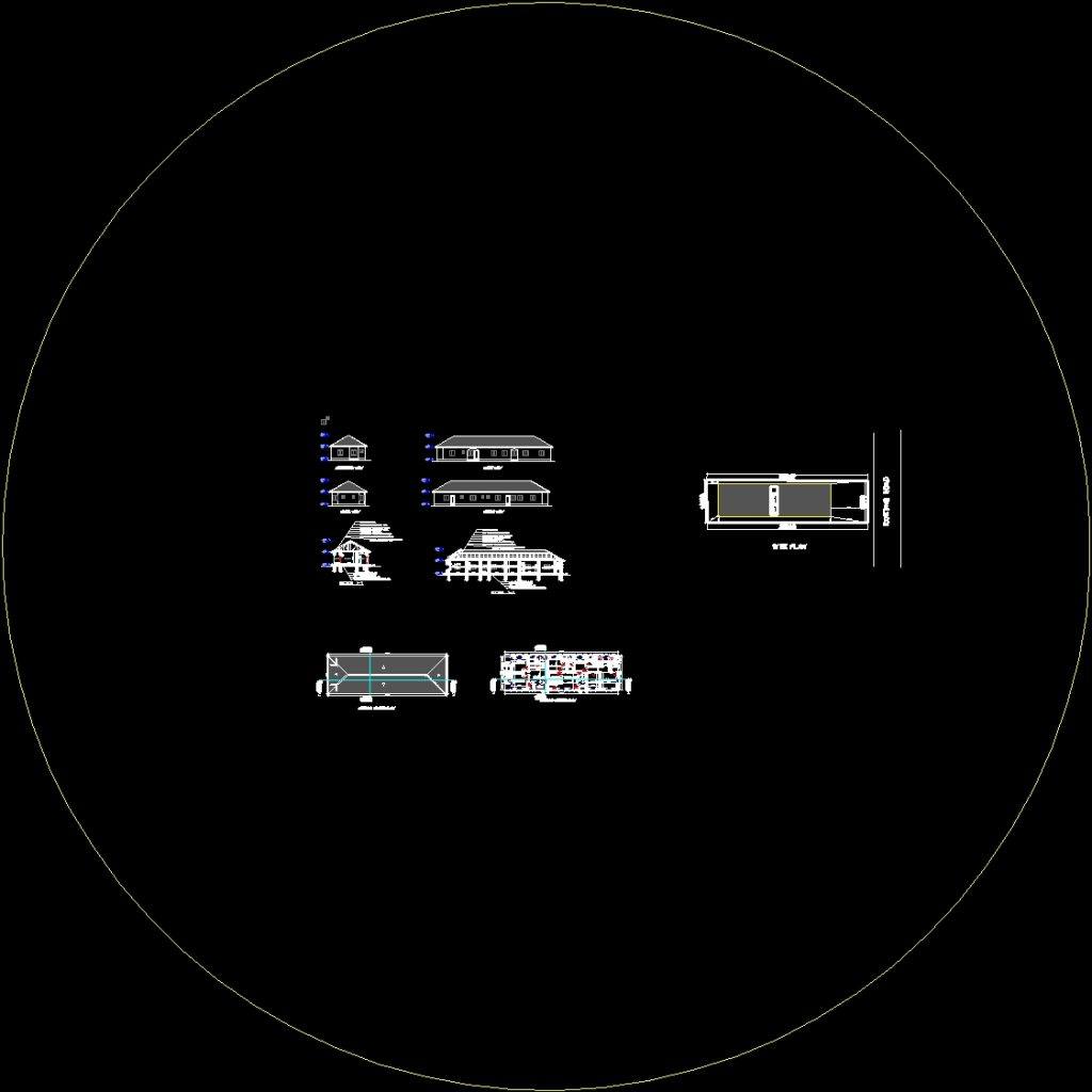 Multi - Block 3 Dapartamentos DWG Block for AutoCAD • Designs CAD