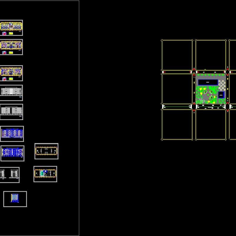 Multi Housing Block DWG Block for AutoCAD • Designs CAD