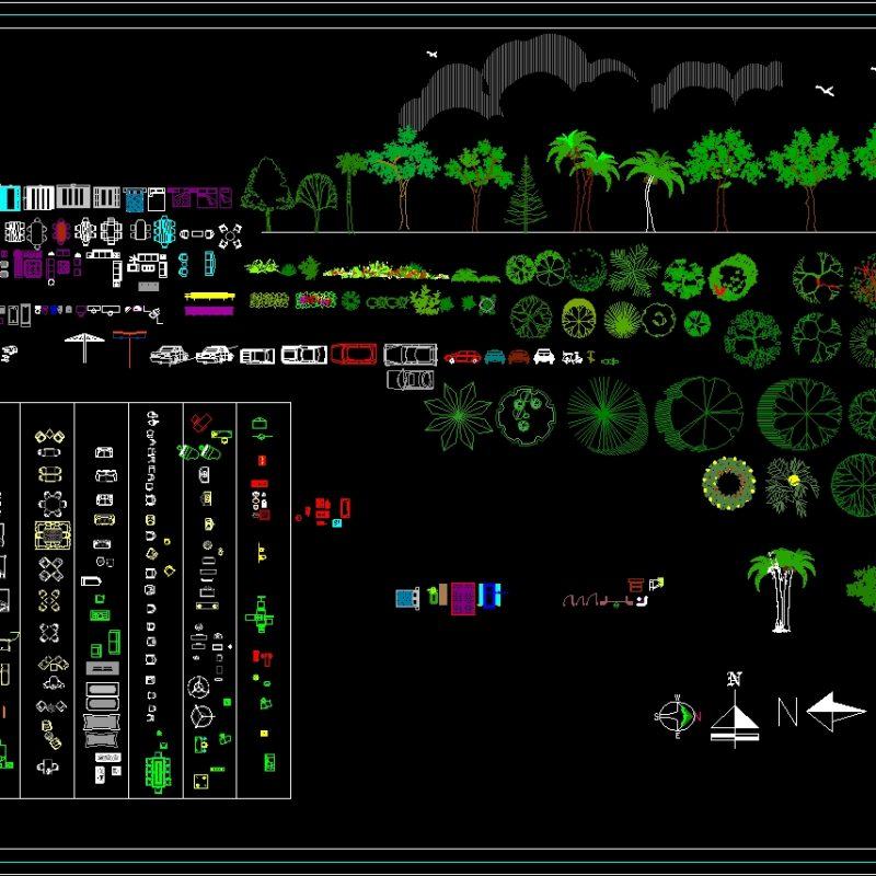 Multiple Library DWG Block for AutoCAD • Designs CAD